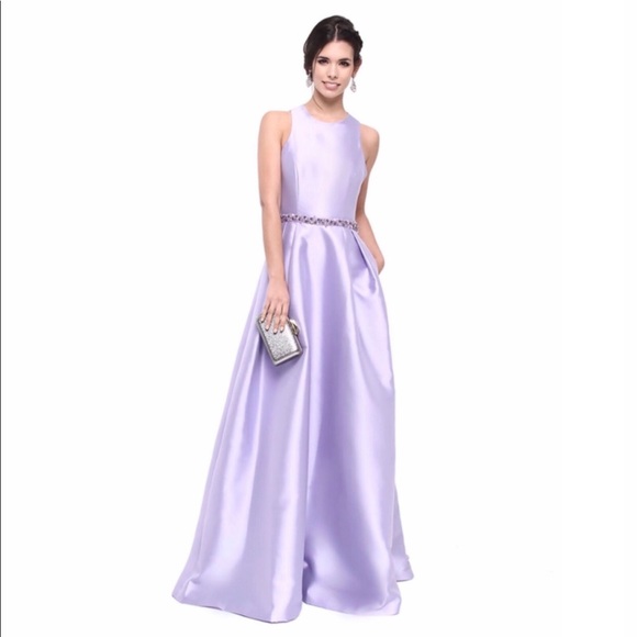 Monique Lhuillier Dresses & Skirts - ML Monique Lhuillier Cross-Back Jadore Gown